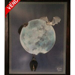 "Lune mangée par les chauves-souris"