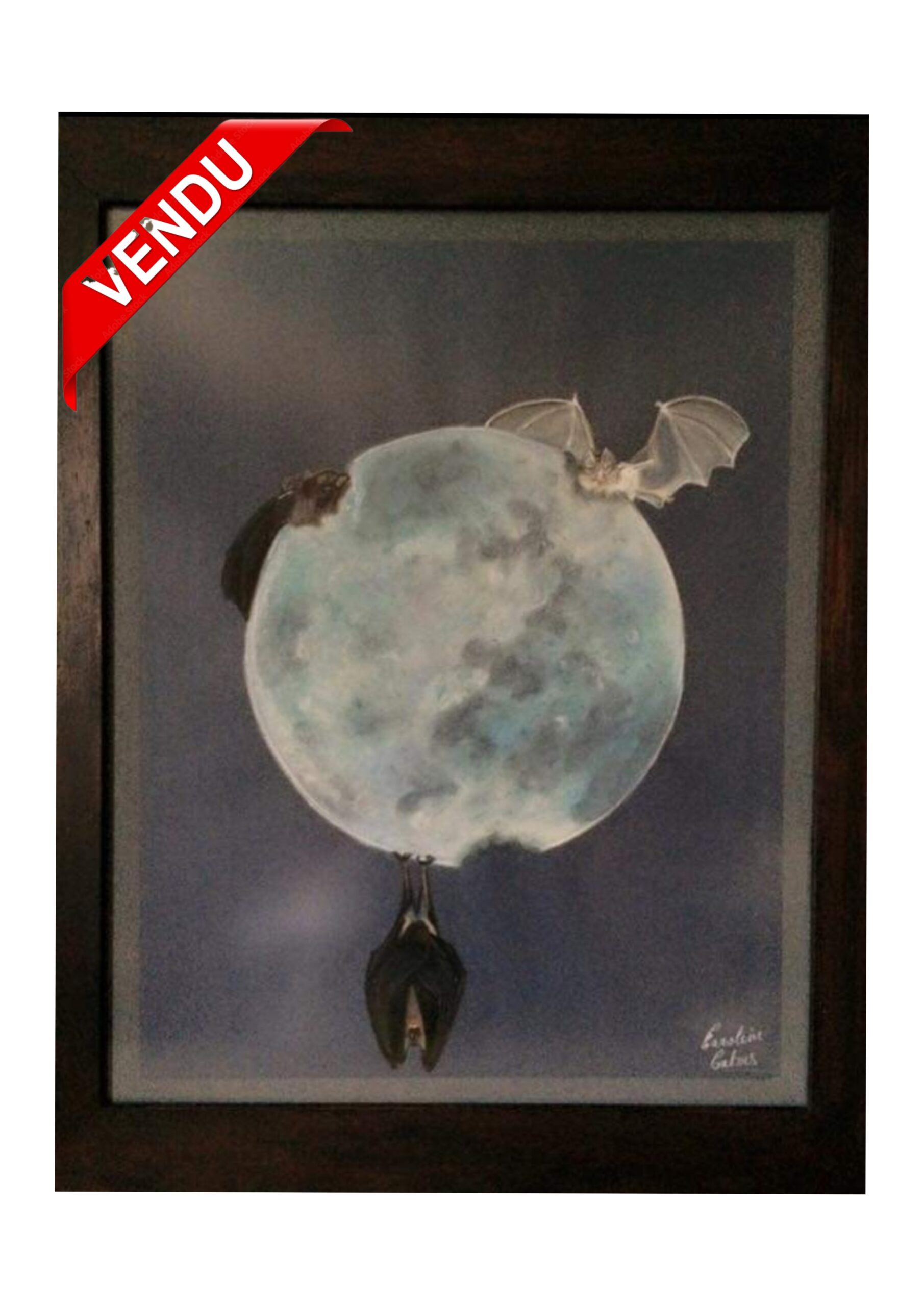 "Lune mangée par les chauves-souris"